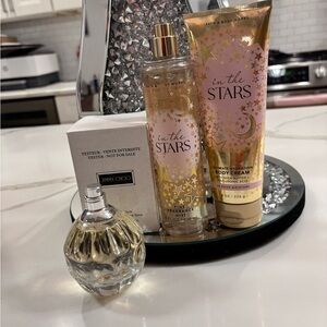 Jimmy Choo perfume and In the Stars Fragrance Mist and Body Cream Set